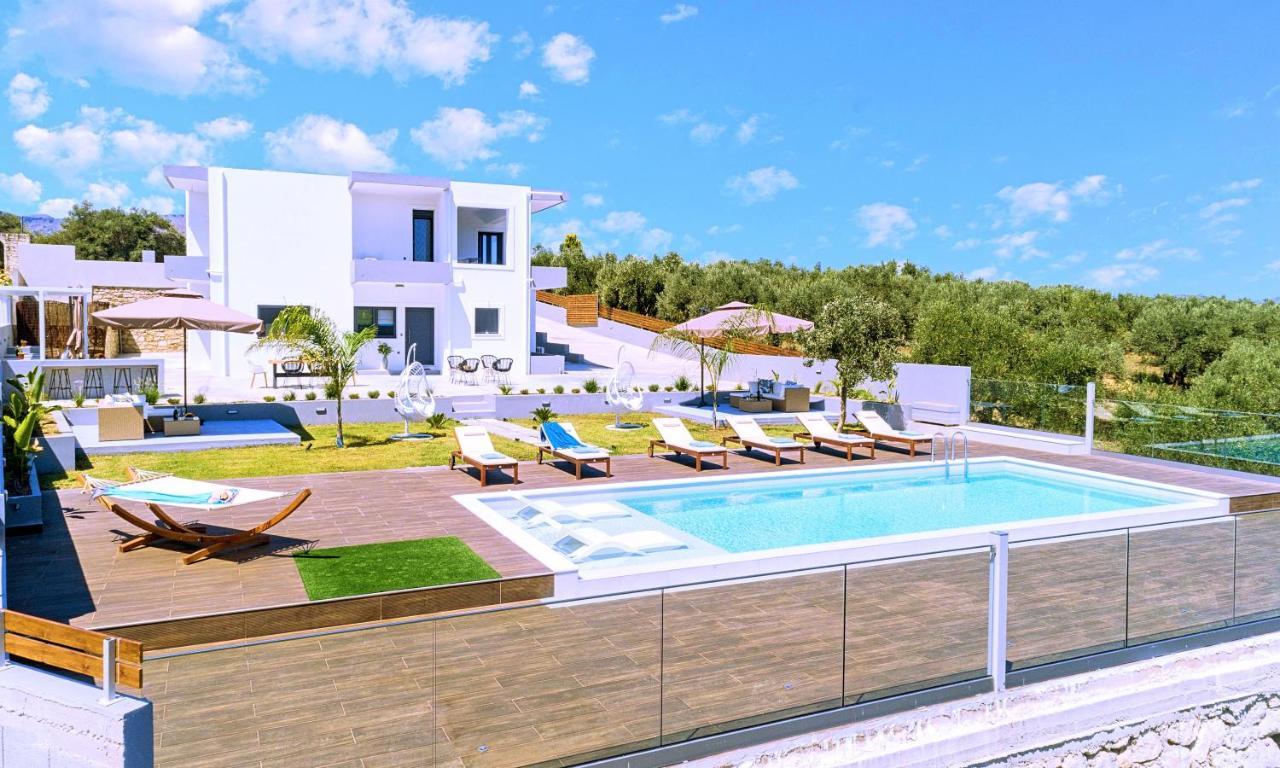 Stavento Luxury Villa Private Pool Georgioupoli Luaran gambar