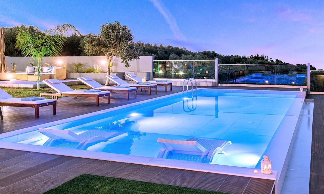 Stavento Luxury Villa Private Pool Georgioupoli Luaran gambar