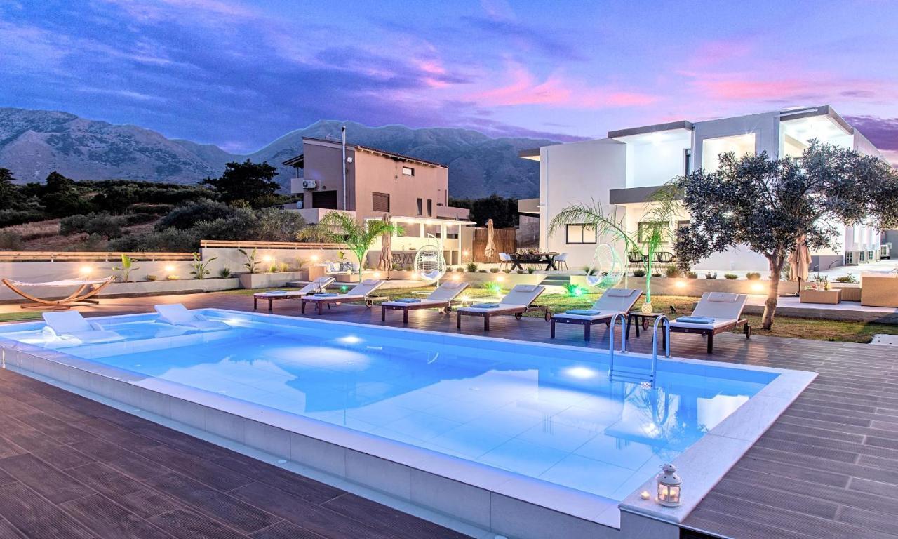 Stavento Luxury Villa Private Pool Georgioupoli Luaran gambar